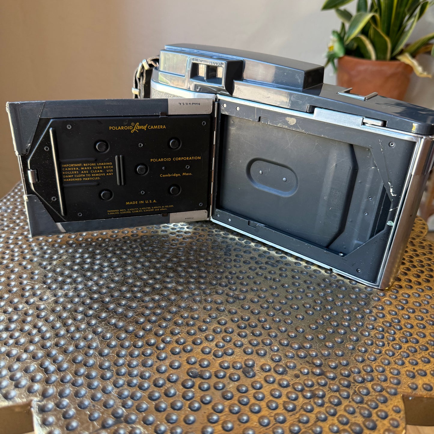 Vintage Polaroid Land Camera Model 150 - Folding Camera, Untested, Sold As-Is