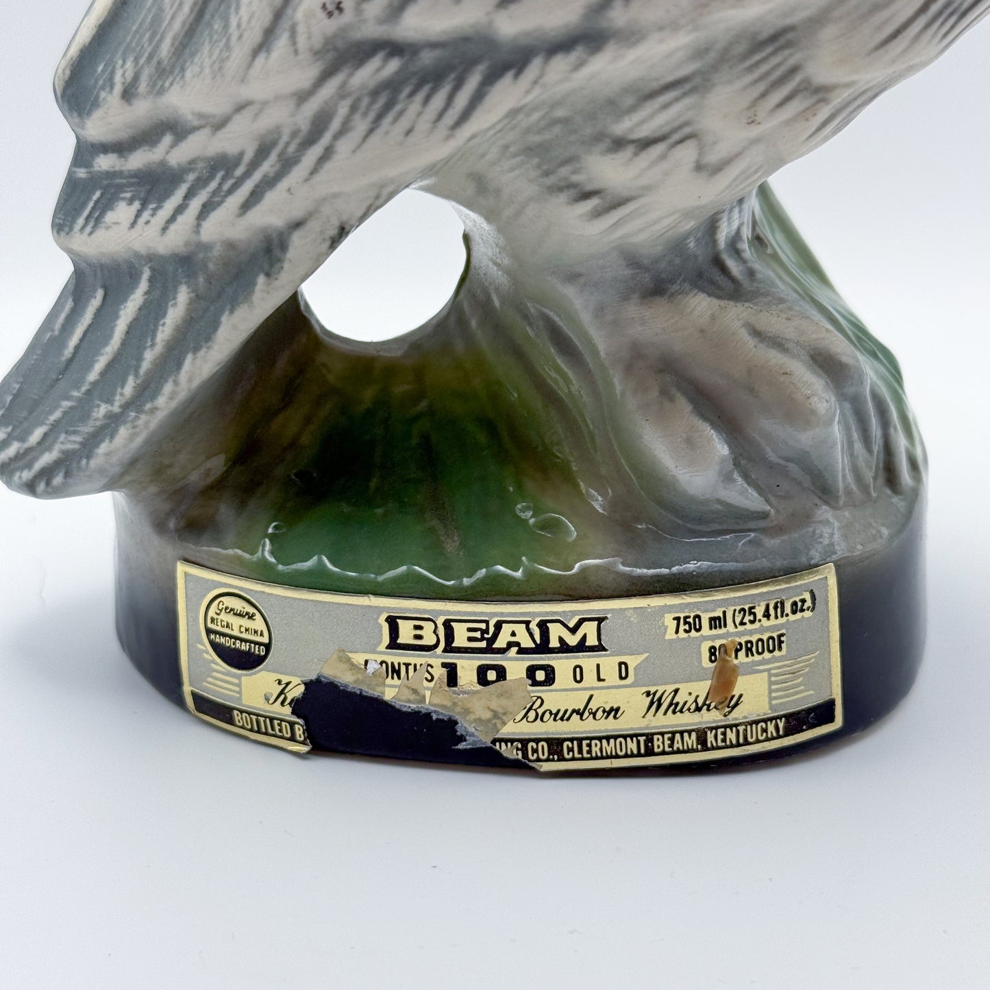 Jim Beam Owl Whiskey Decanter Regal China Vintage 1979 Liquor Bottle