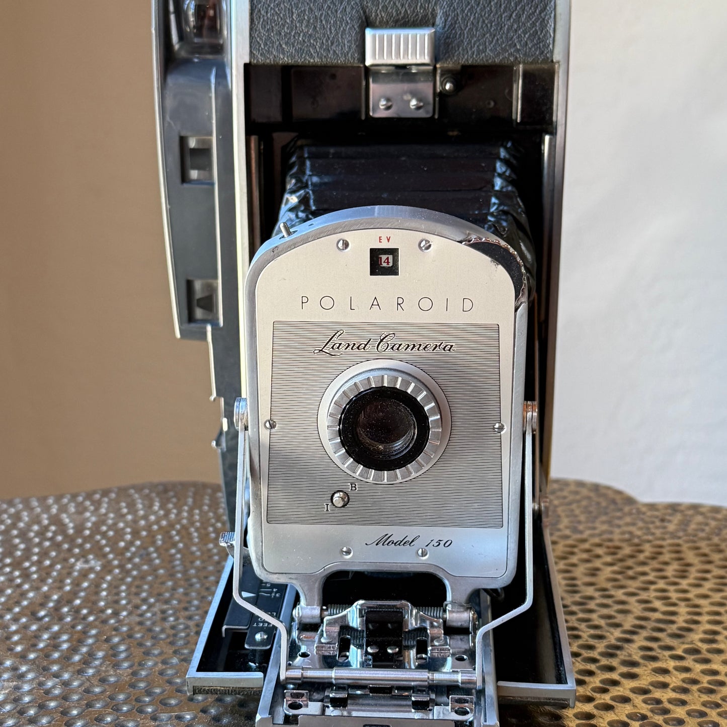 Vintage Polaroid Land Camera Model 150 - Folding Camera, Untested, Sold As-Is