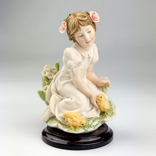 Vintage Giuseppe Armani Art Springtime of Life Figurine 2003 The Society Italy