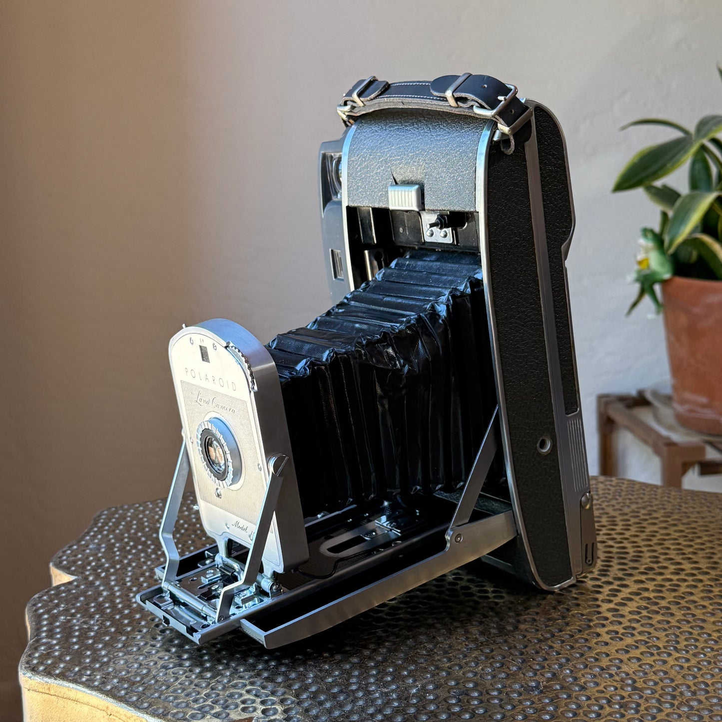 Vintage Polaroid Land Camera Model 150 - Folding Camera, Untested, Sold As-Is